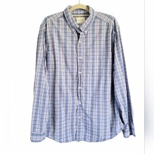 American Eagle Outfitters Blue‎ Casual Button Down Shirt